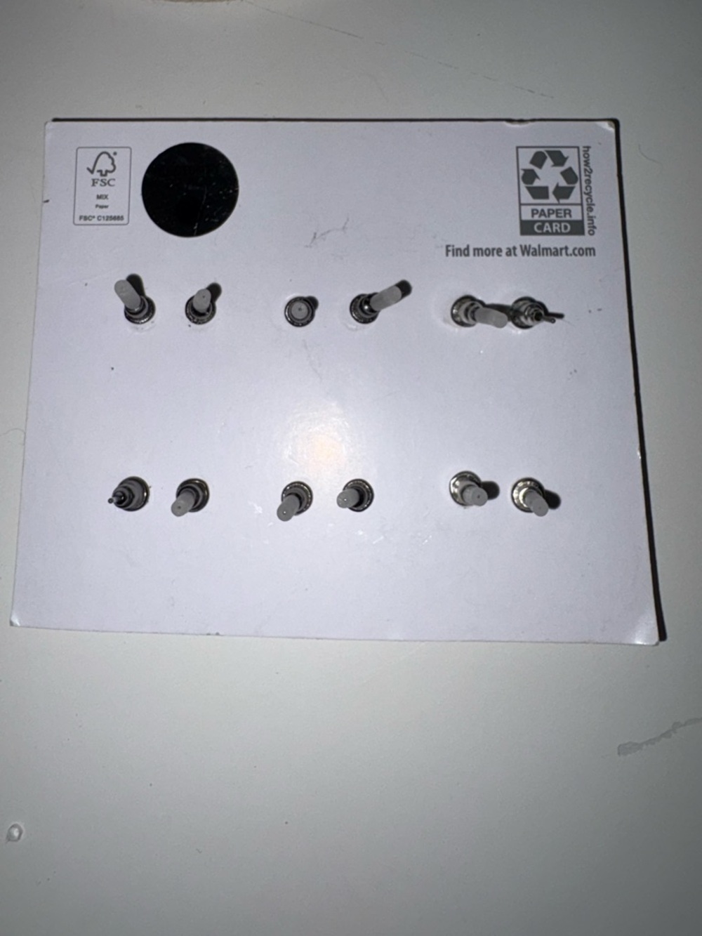 18- Pair Women’s Stud Earring Set - Pearl, Silver & Gold - Picture 4 of 4